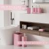 image28PC Bathroom Set  Gorgeous Pink Bathroom Set Bathroom Accessory Set Pink Shower Curtain Set with 5PC Shower CaddiesPink