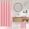 image28PC Bathroom Set  Gorgeous Pink Bathroom Set Bathroom Accessory Set Pink Shower Curtain Set with 5PC Shower CaddiesPinkGold