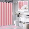 image28PC Bathroom Set  Gorgeous Pink Bathroom Set Bathroom Accessory Set Pink Shower Curtain Set with 5PC Shower CaddiesWhiteGold