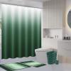 imageBathroom SetBathroom Sets with Shower Curtain and Rugs Sequin Shower Curtain Set Orange Bathroom Rugs Sets Bathroom DecorDark Green