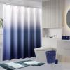 imageBathroom SetBathroom Sets with Shower Curtain and Rugs Sequin Shower Curtain Set Orange Bathroom Rugs Sets Bathroom DecorNavy Blue
