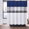 imageBathroom SetBathroom Sets with Shower Curtain and Rugs Sequin Shower Curtain Set Orange Bathroom Rugs Sets Bathroom DecorNavy Blue