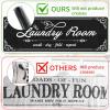 imageBlack Laundry Mat 20quotx47quot  HighDensity Memory Foam Rug Industrial Farmhouse NonSlip Runner for Laundry Room Kitchen ampamp MudroomBlack