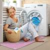 imageBlack Laundry Mat 20quotx47quot  HighDensity Memory Foam Rug Industrial Farmhouse NonSlip Runner for Laundry Room Kitchen ampamp MudroomLight Pink