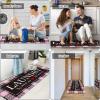 imageBlack Laundry Mat 20quotx47quot  HighDensity Memory Foam Rug Industrial Farmhouse NonSlip Runner for Laundry Room Kitchen ampamp MudroomPinkbuffalo Plaid