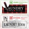 imageBlack Laundry Mat 20quotx47quot  HighDensity Memory Foam Rug Industrial Farmhouse NonSlip Runner for Laundry Room Kitchen ampamp MudroomRedbuffalo Plaid