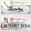 imageBlack Laundry Mat 20quotx47quot  HighDensity Memory Foam Rug Industrial Farmhouse NonSlip Runner for Laundry Room Kitchen ampamp MudroomWhite