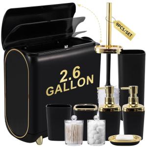 imageBlack Bathroom Accessories