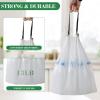 image100 Counts 4 Gallon Trash Bag Drawstring Small Trash Bags Thick Preseparated Garbage Bags Trash Bin Liners Suitable for bathroom kitchen bedroom office BlackWhite5004Gal