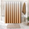 imageBathroom Accessories Set  Beige Bathroom Sets with Shower Curtain and Rugs 14PC Shower Curtain Set with Stainless Steel Hooks Beige Bathroom Sets Complete for HomeBeige