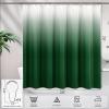 imageBathroom Accessories Set  Beige Bathroom Sets with Shower Curtain and Rugs 14PC Shower Curtain Set with Stainless Steel Hooks Beige Bathroom Sets Complete for HomeWaffle Dark Green