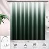 imageBathroom Accessories Set  Beige Bathroom Sets with Shower Curtain and Rugs 14PC Shower Curtain Set with Stainless Steel Hooks Beige Bathroom Sets Complete for HomeDark Green