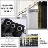 imageBathroom Sets with Shower Curtain and Rugs  Luxury Black Bathroom Accessories Set Shower Curtain Set NonSlip Bathroom Rug Black and Gold Bathroom Decor for HomeBlack