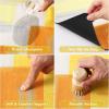 imageKitchen Rugs Sets of 3 Non Slip Washable Kitchen Mats for Floor AntiFatigue Runner Rug with Rubber Backing Waterproof Kitchen Rug Set for Laundry Floor Office HallwayYellow